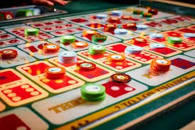 paito cina mobile interface showing Caribbean Stud Poker table selection